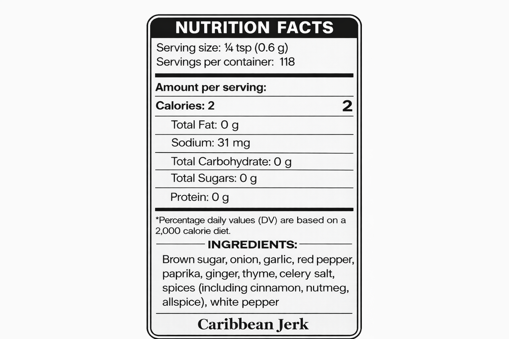 Caribbean Jerk – Island-Style Seasoning