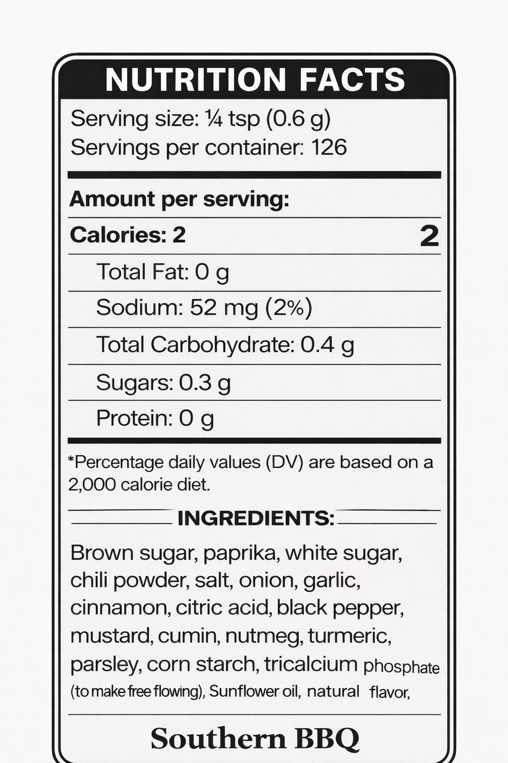 Southern BBQ – Classic Smoke Blend