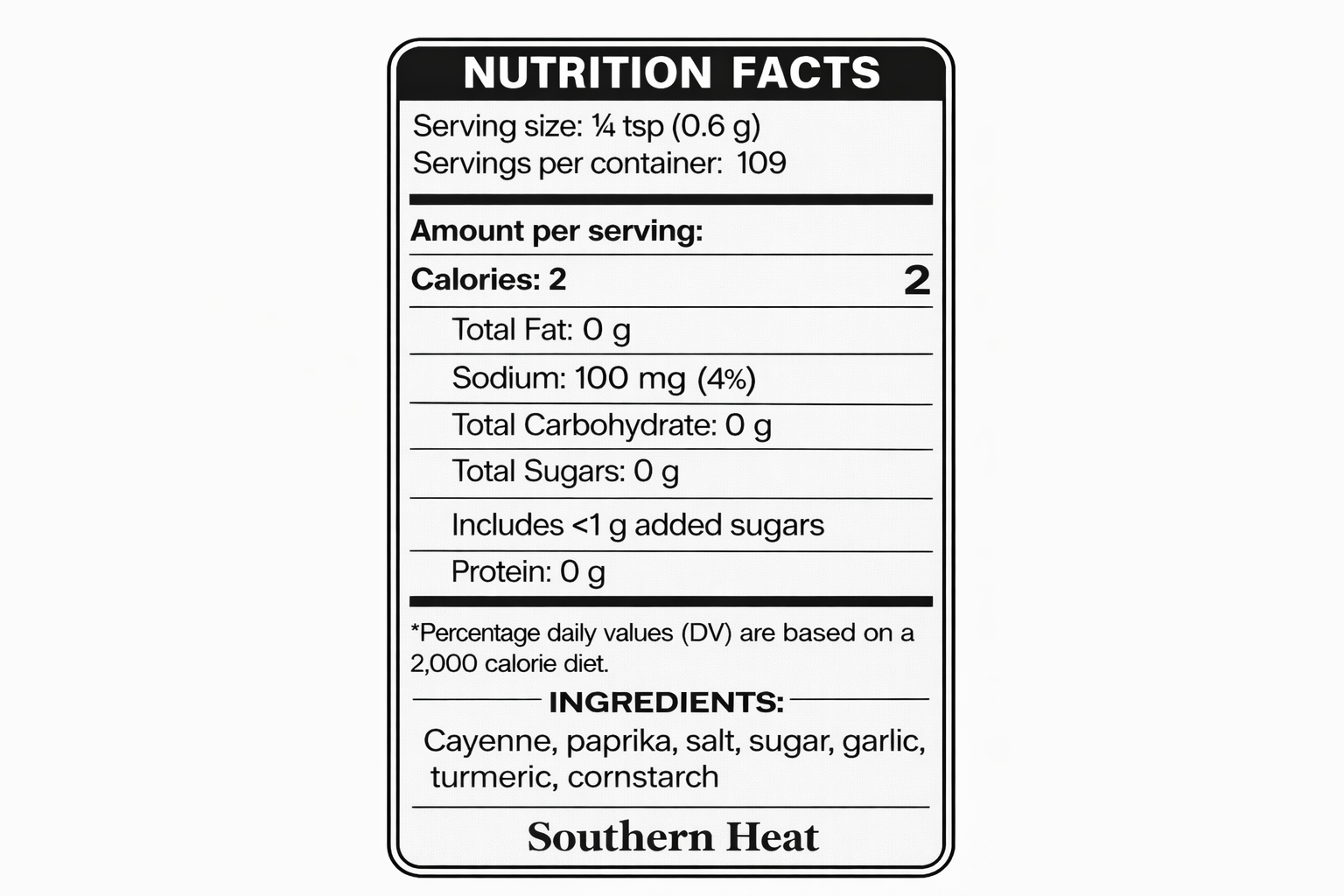 Southern Heat – Spicy Southern Blend