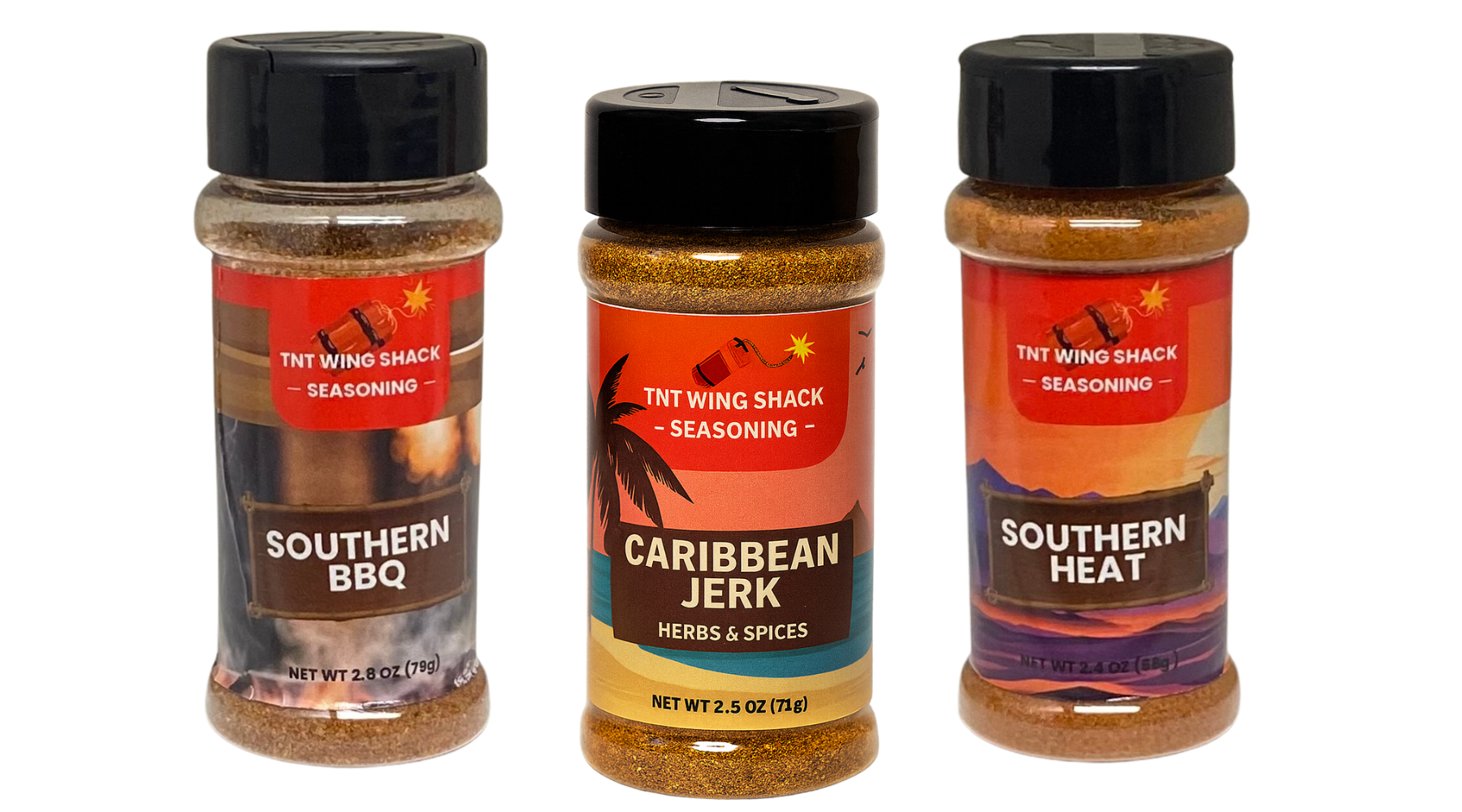 TNT Wing Shack Flavor Trios